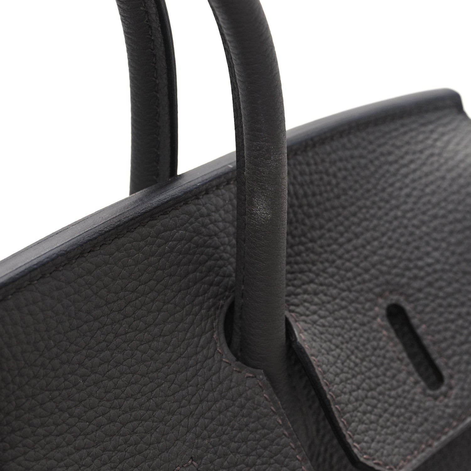 Hermes Togo Birkin 25 Etain 11 of 12