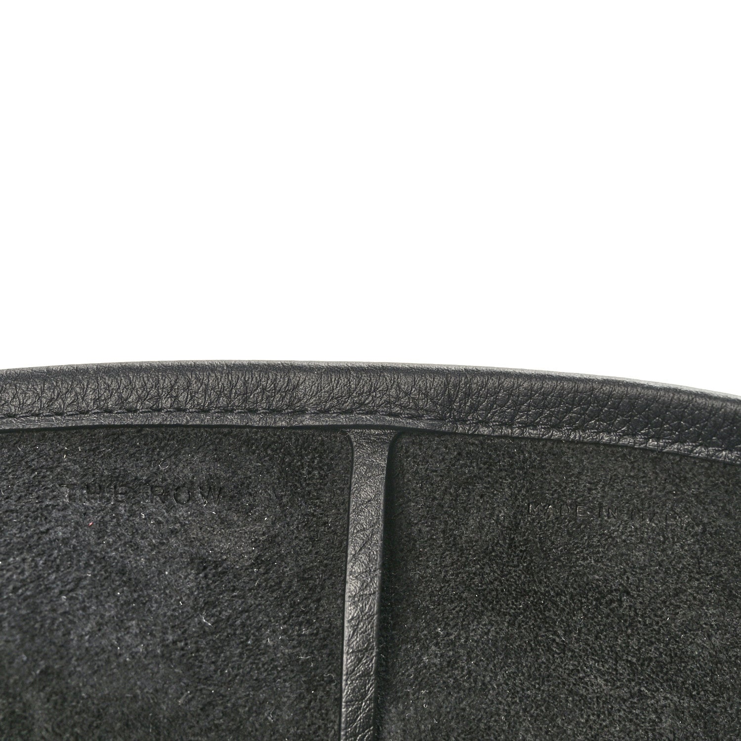 The Row Grained Calfskin Medium N/S Park Tote Black 6 of 10