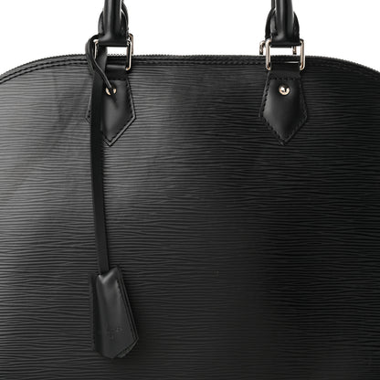 Louis Vuitton Epi Alma GM Black 6 of 8