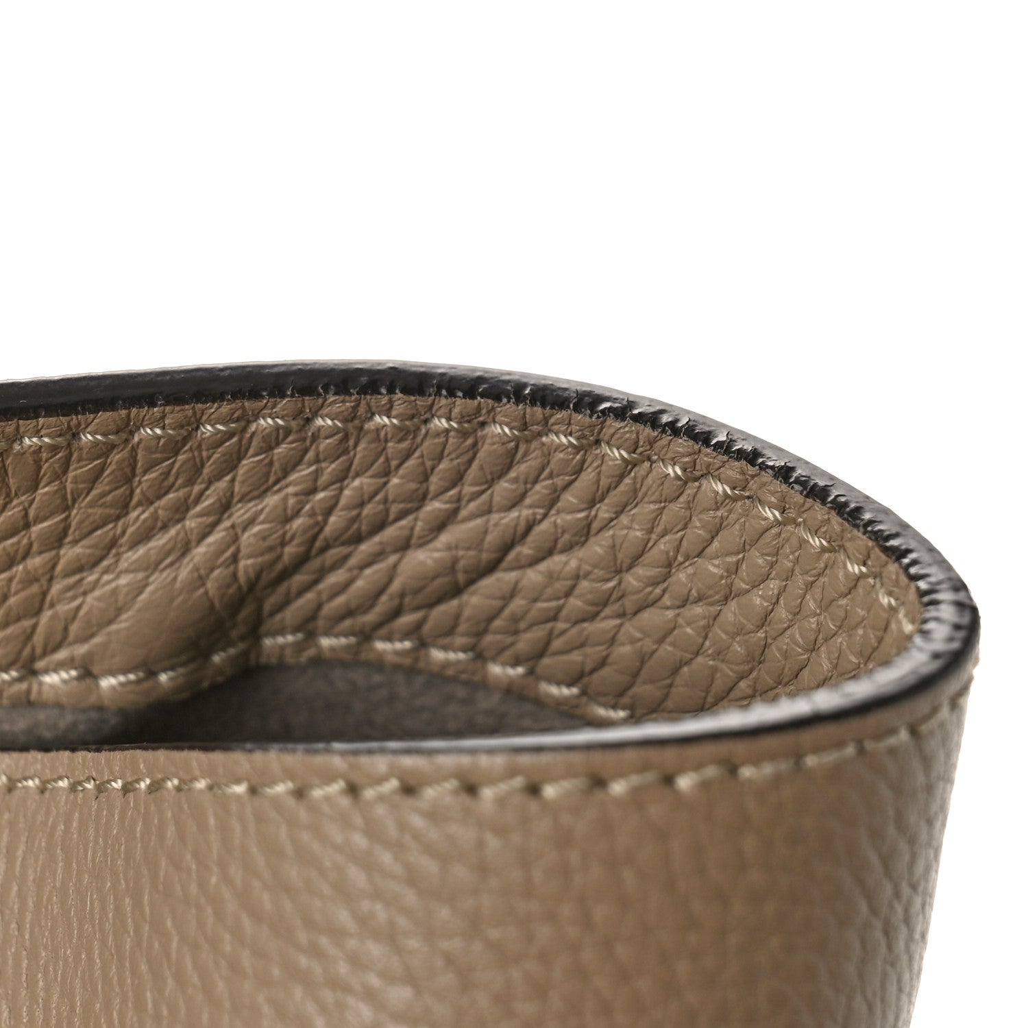 Celine Drummed Calfskin Mini Luggage Dune 11 of 11