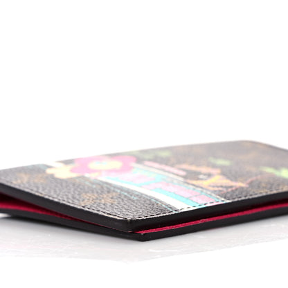Louis Vuitton Monogram 2021 Christmas Animation Hollywood Passport Cover Fuchsia 8 of 8
