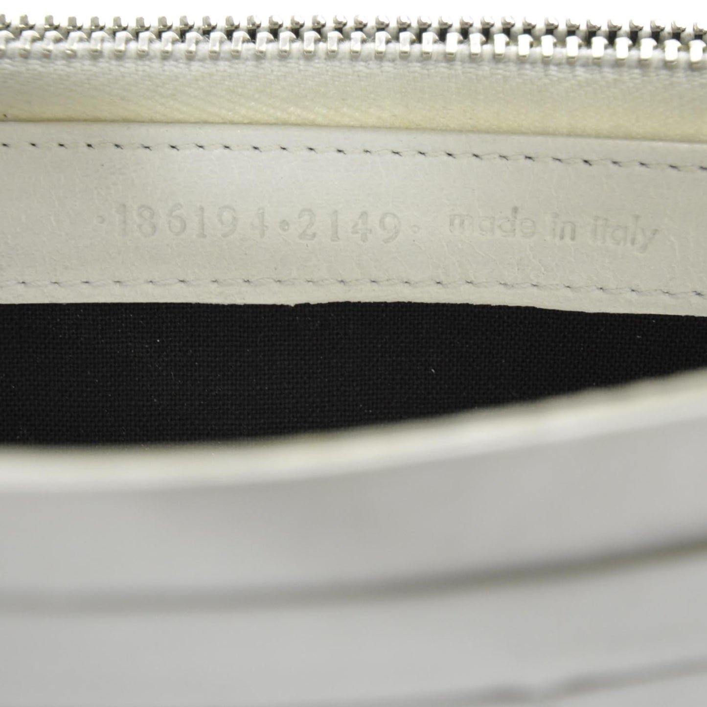 Agneau Giant Money Wallet White