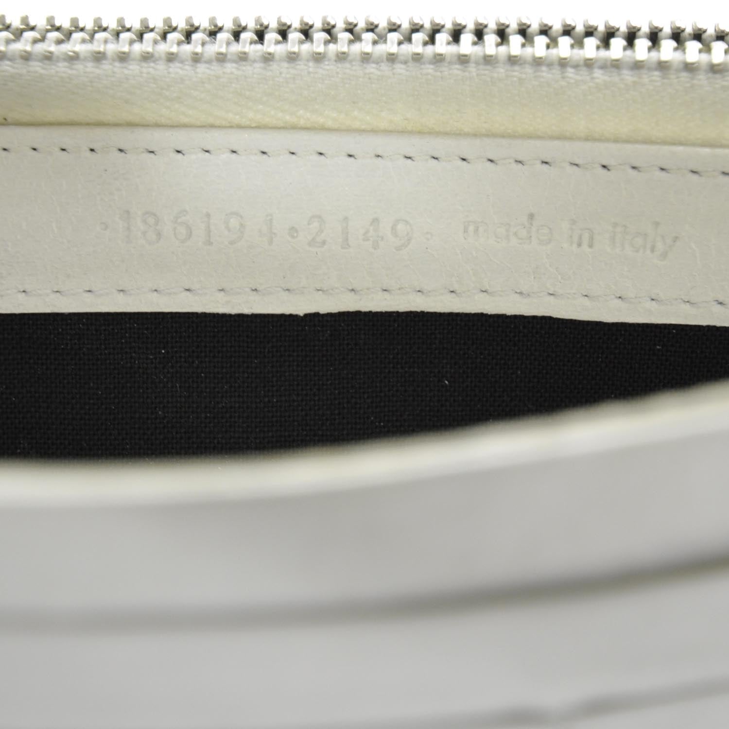 Balenciaga Agneau Giant Money Wallet White 7 of 7