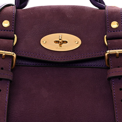 Mulberry Smooth Nubuck Mini Alexa Amethyst 9 of 14