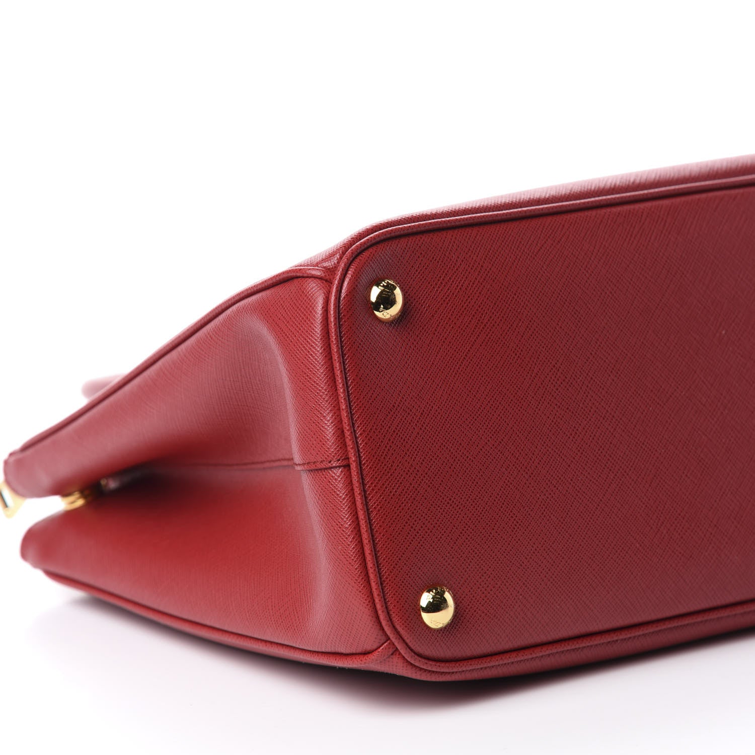 Prada Saffiano Medium Galleria Double Zip Tote Fuoco 6 of 10