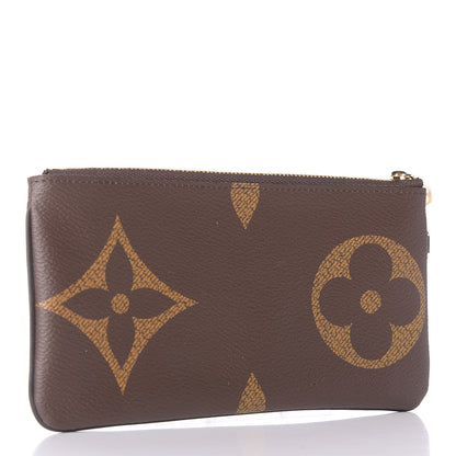 Louis Vuitton Reverse Monogram Giant Trio Rectangle Pouch 3 of 7