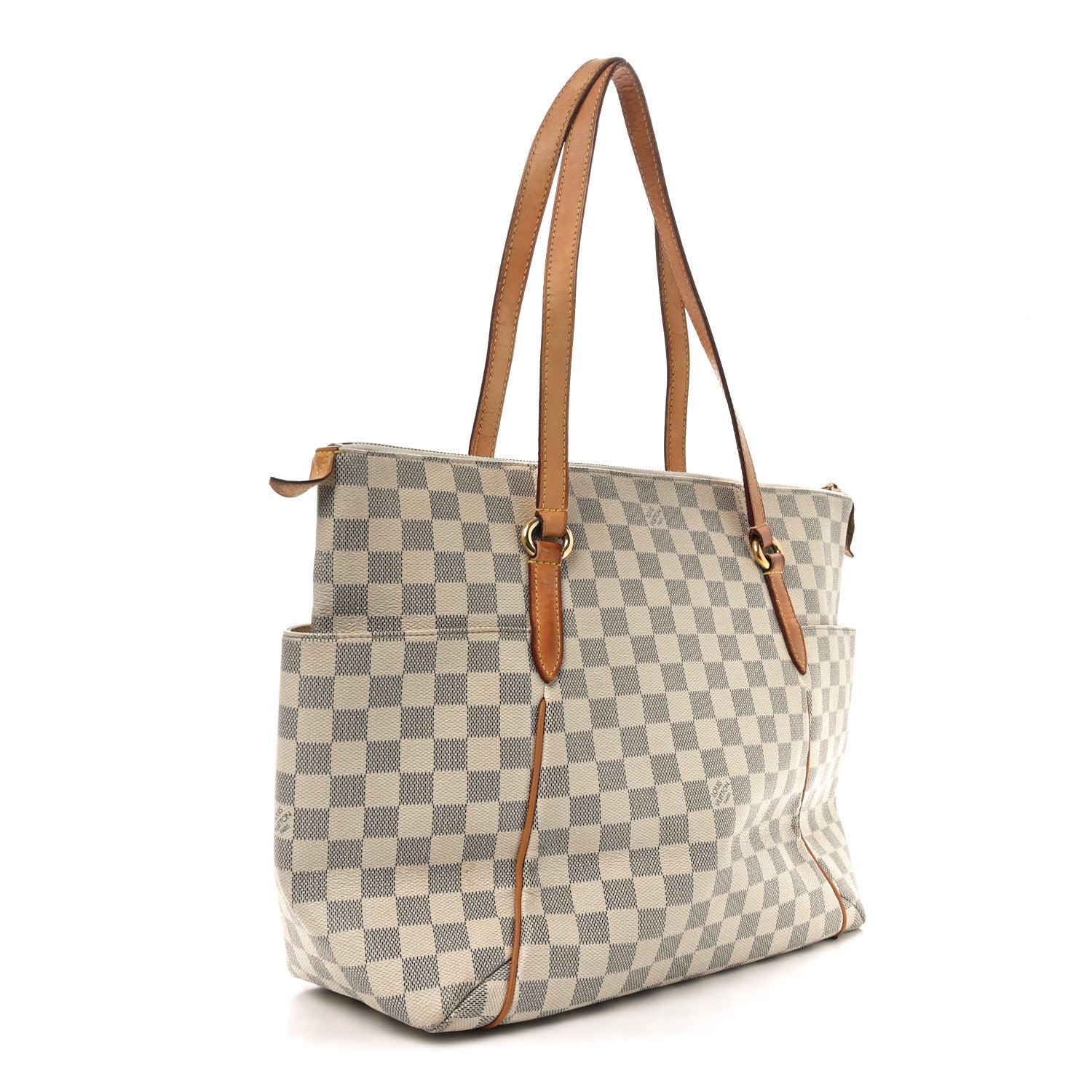 Louis Vuitton Damier Azur Totally MM 3 of 10