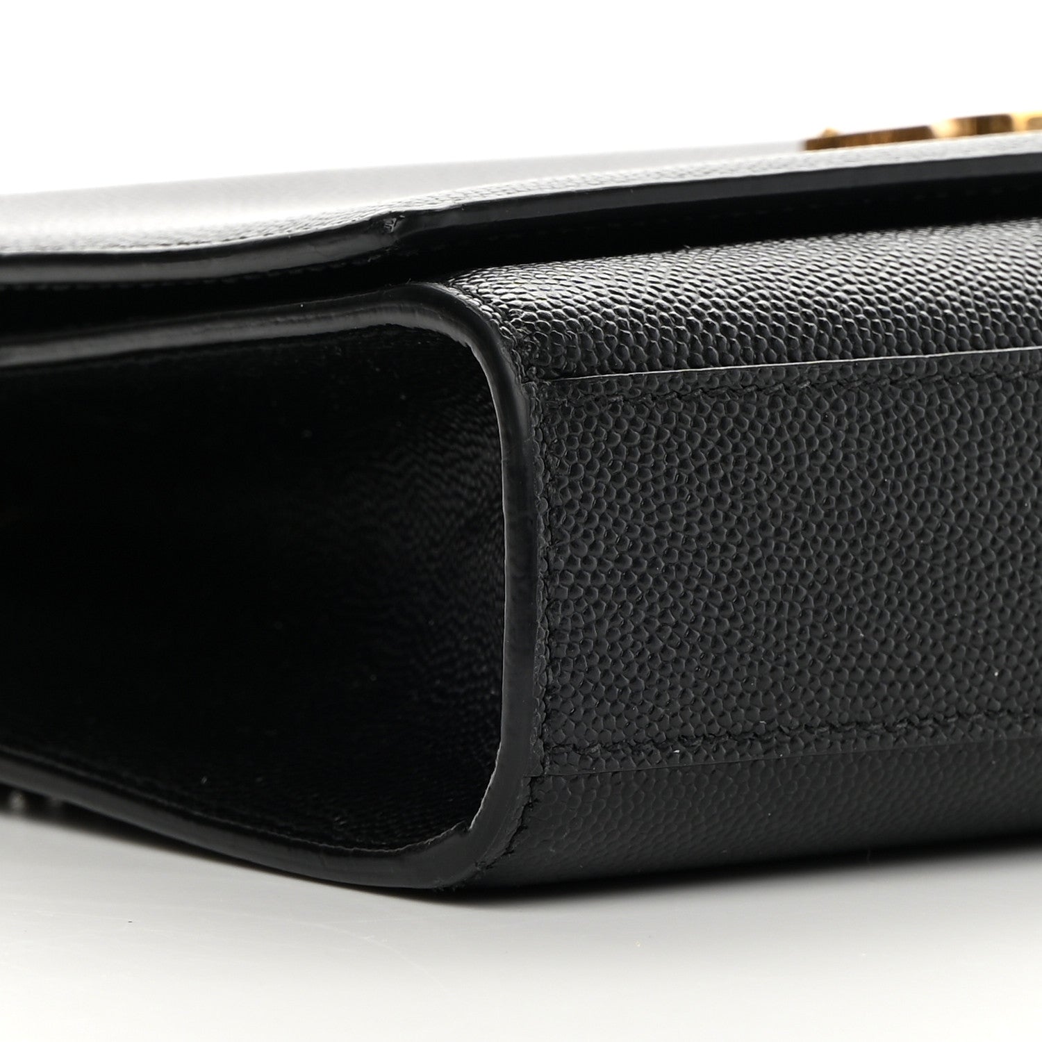 Saint Laurent Grain De Poudre Medium Classic Monogram Kate Satchel Black 8 of 12