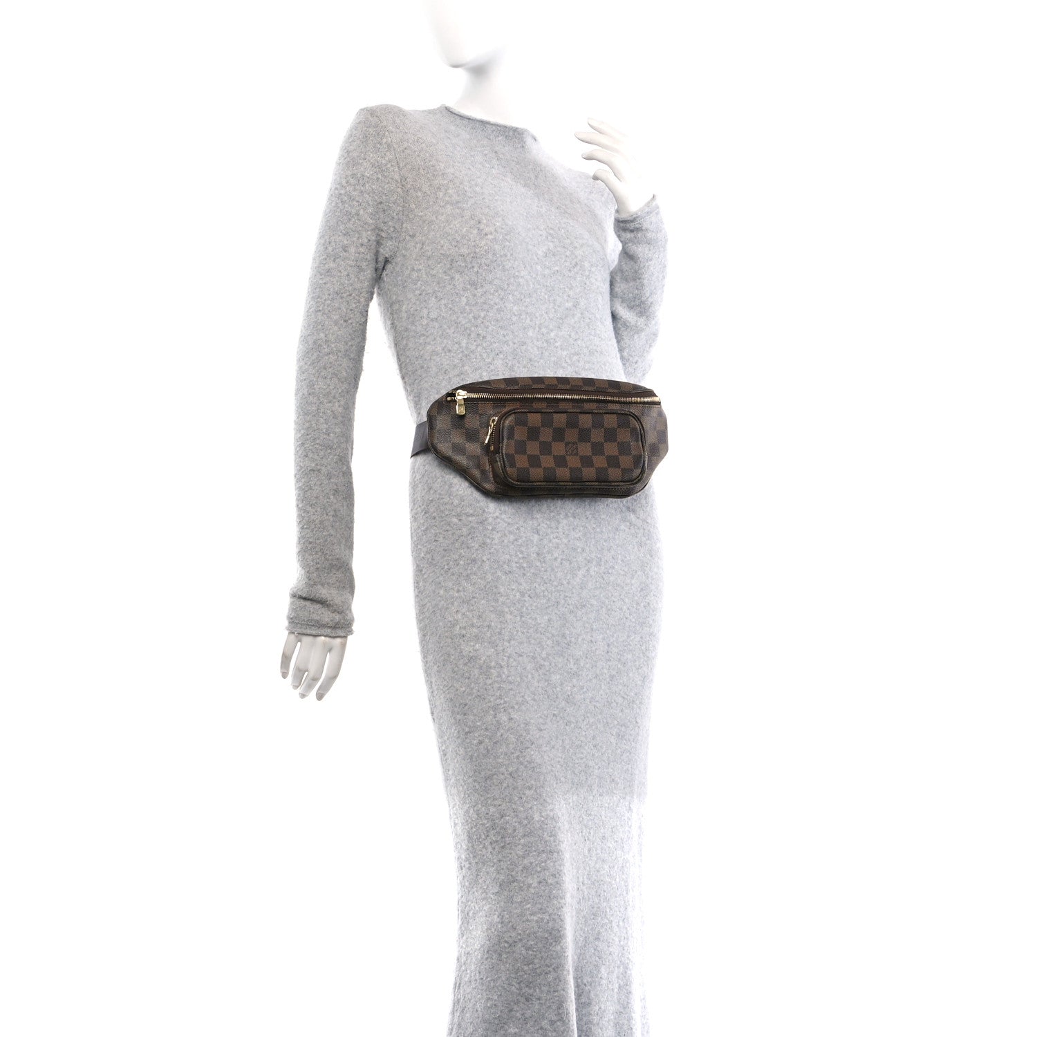 Louis Vuitton Damier Ebene Melville Bum Bag 2 of 9