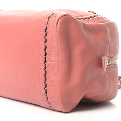 Chanel Smooth Calfskin Medium Luxe Ligne Bowler Pink 11 of 12