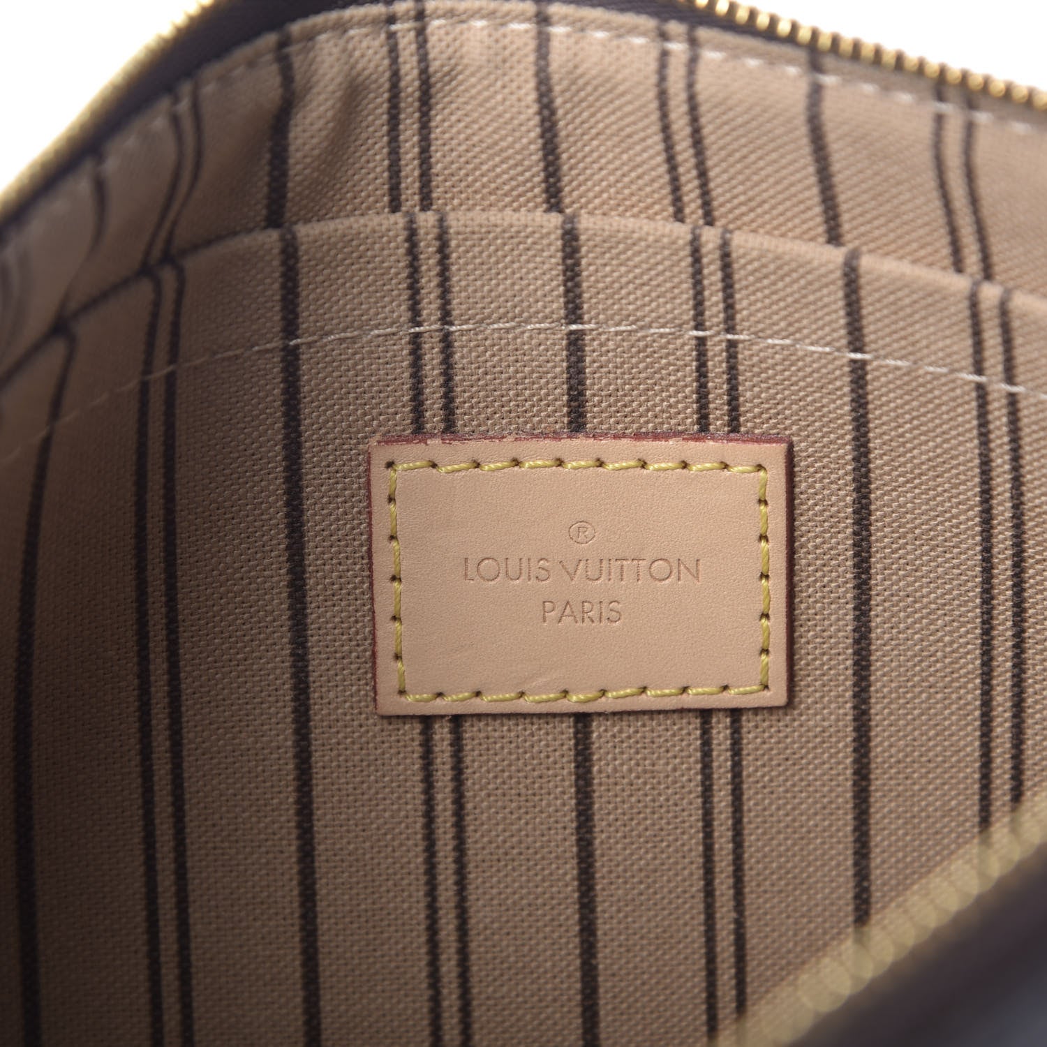 Louis Vuitton Monogram Neverfull MM GM Pochette 6 of 8