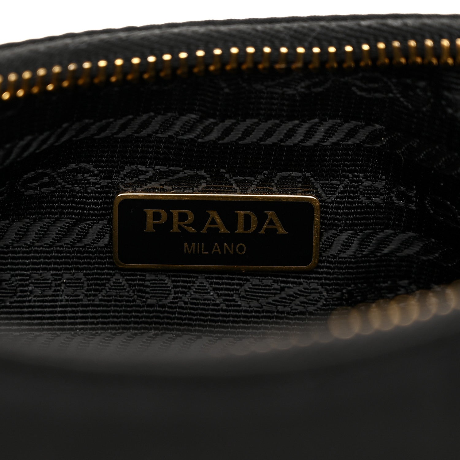Prada Tessuto Nylon Saffiano Mini Re-Edition 2005 Bag Black 6 of 12