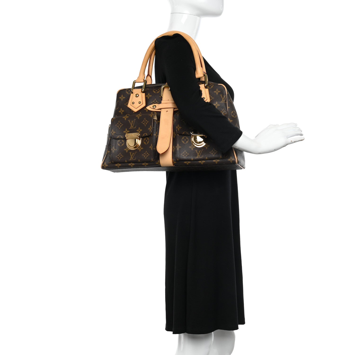Louis Vuitton Monogram Manhattan GM 2 of 12