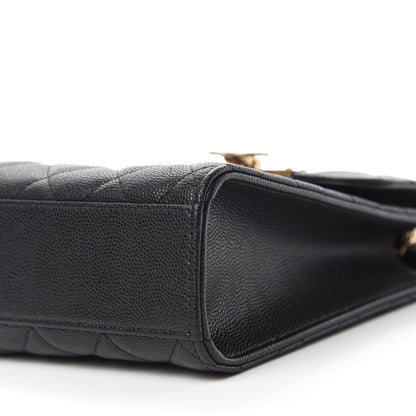 Chanel Caviar Quilted Golden Class Phone Holder Black 7 of 12