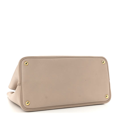 Prada Saffiano Cuir Small Double Bag Cammeo Rosa 4 of 9