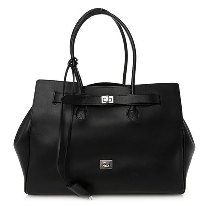 Balenciaga Smooth Calfskin Medium Bel Air Carry All Bag Black 1 of 9