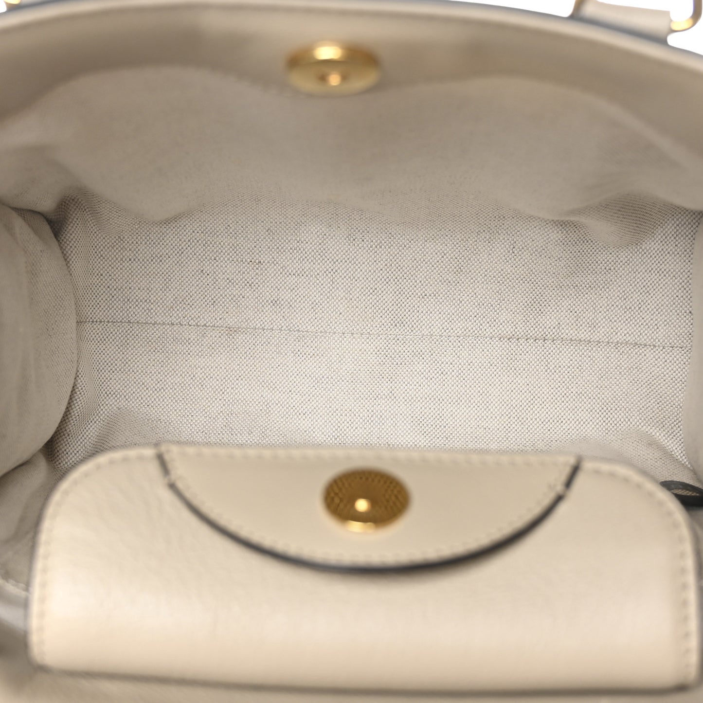 Wonka Grain Calfskin Small Diana Tote Bag Oatmeal Vintage Green