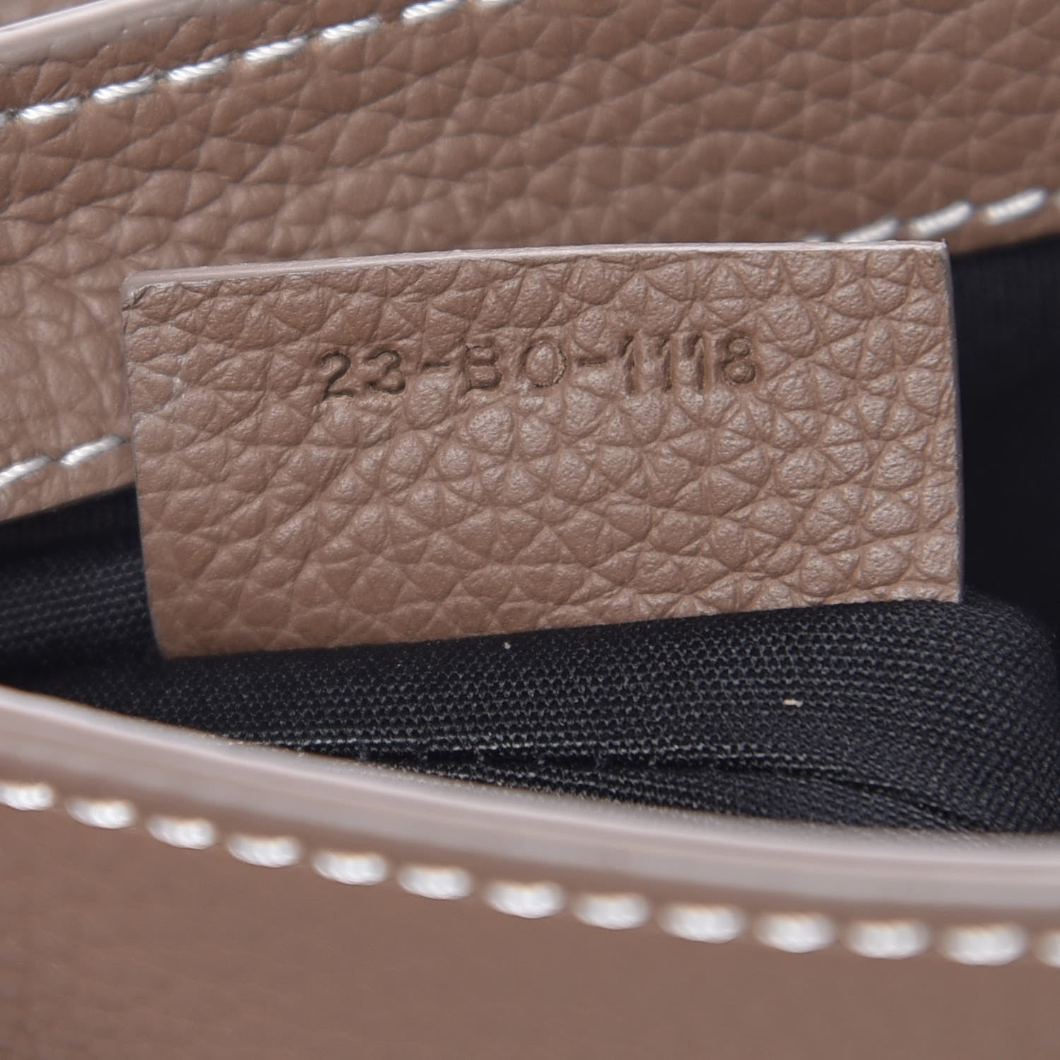 Christian Dior X KAWS Grained Calfskin Saddle Pouch Marron Multicolor 7 of 7