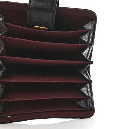 Chanel Caviar Quilted Gusseted Card Holder Black 5 of 7
