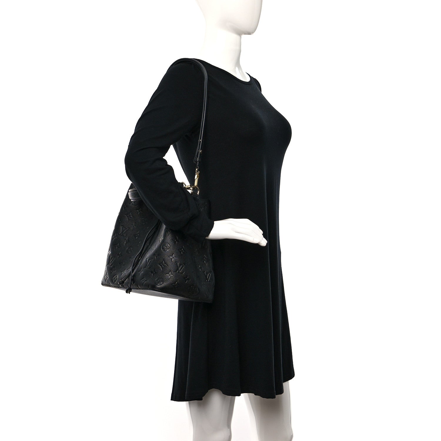 Louis Vuitton Empreinte Neonoe MM Black 2 of 11