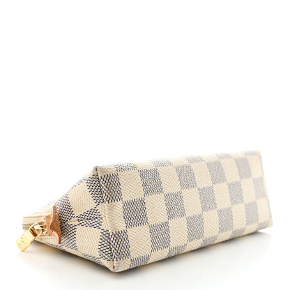 Louis Vuitton Damier Azur Cosmetic Pouch 4 of 9