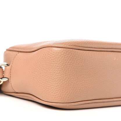 Gucci Pebbled Calfskin Small Soho Disco Bag Rose Beige 9 of 11