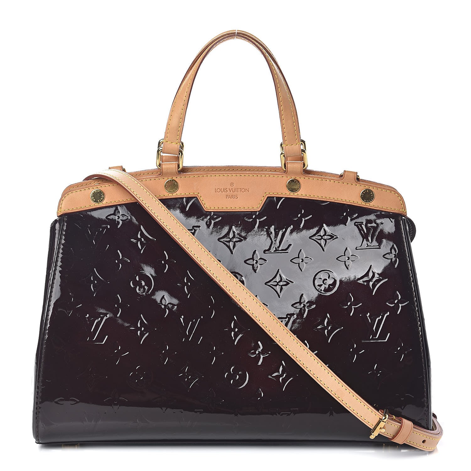 Louis Vuitton Vernis Brea MM Amarante 1 of 17
