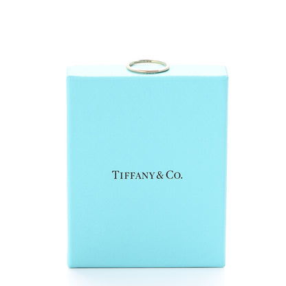 Tiffany 18K Rose Gold Milgrain Band Ring 56 7.5 5 of 5
