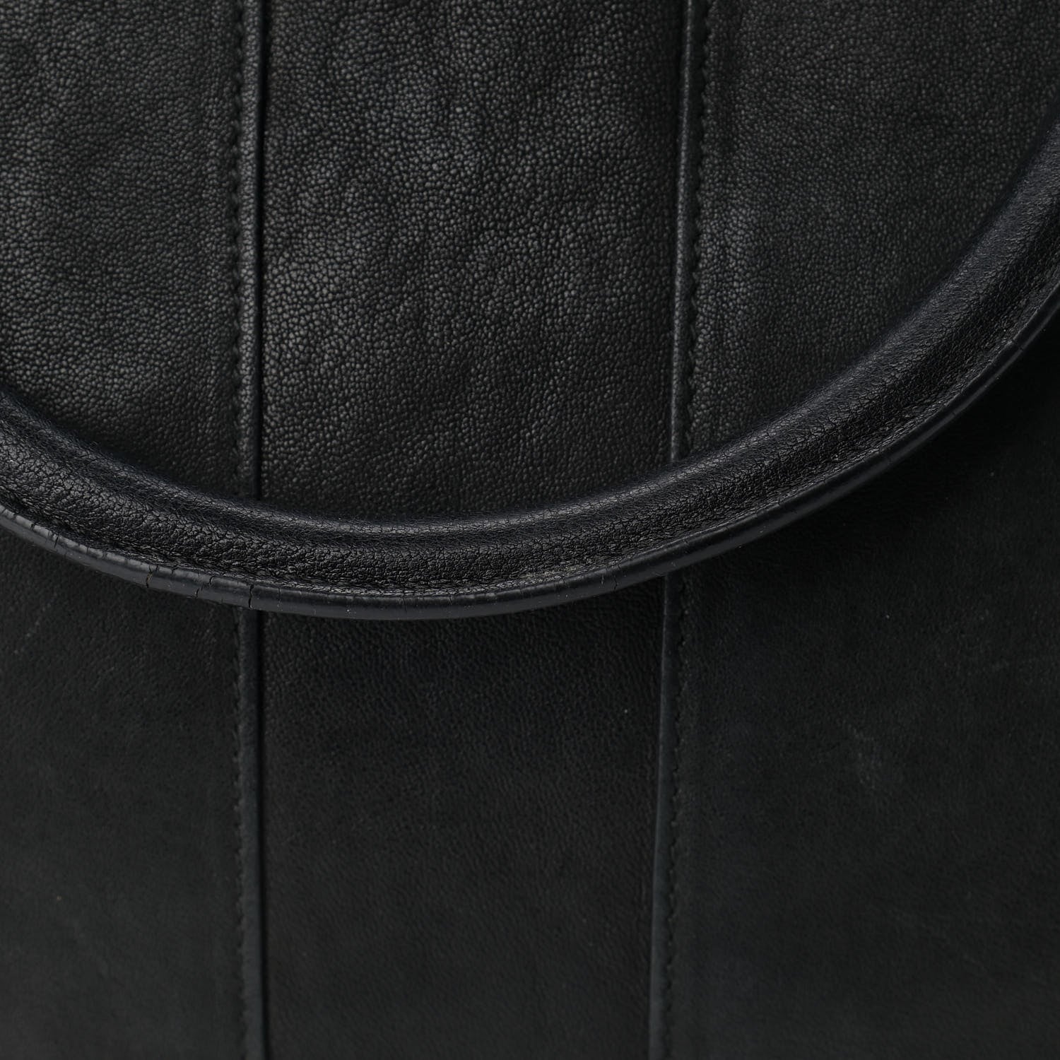 Saint Laurent Sheepskin Medium Cabas ChYc Black 12 of 13