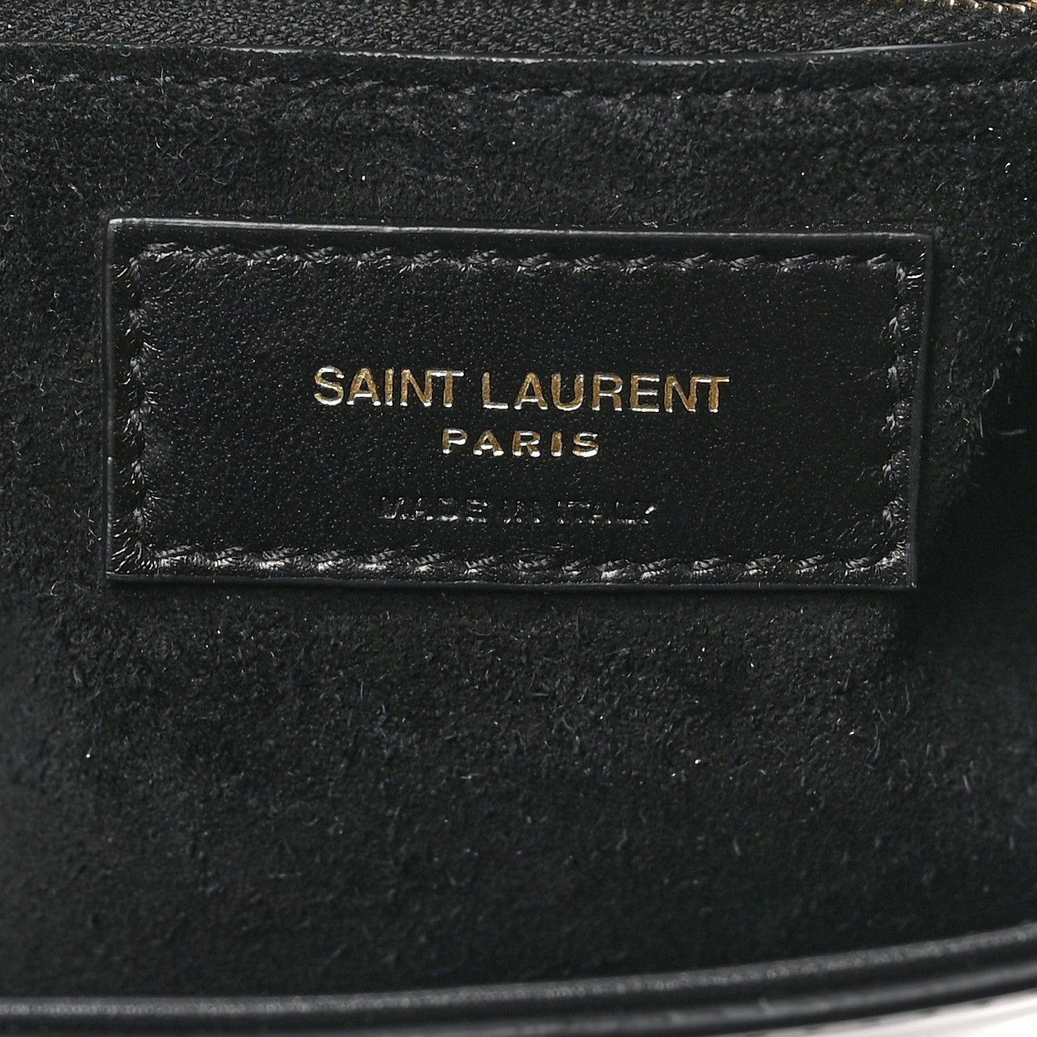 Saint Laurent Patent Le 5 A 7 Hobo Black 6 of 10