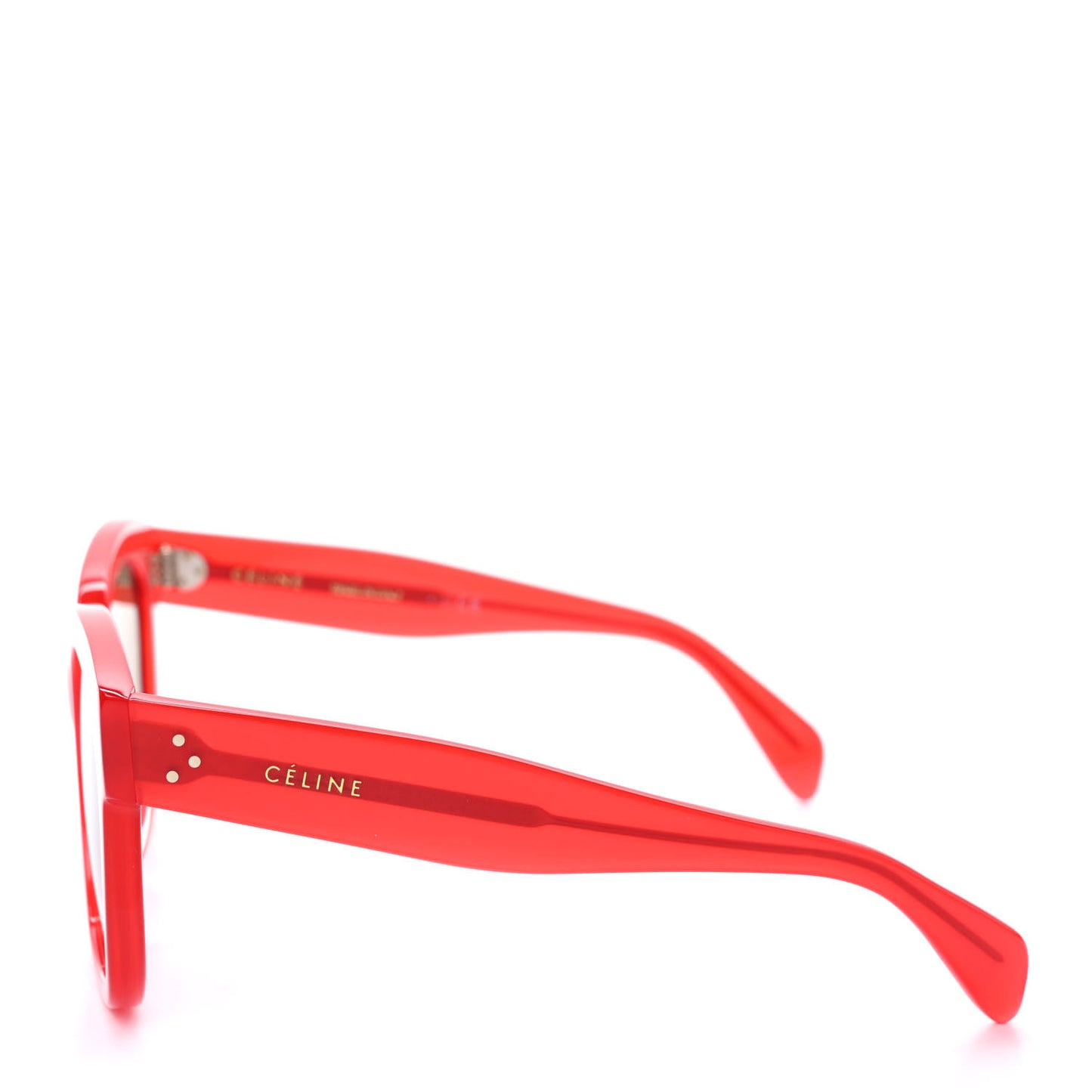 Polarized Square Sunglasses CL40002U Milky Red