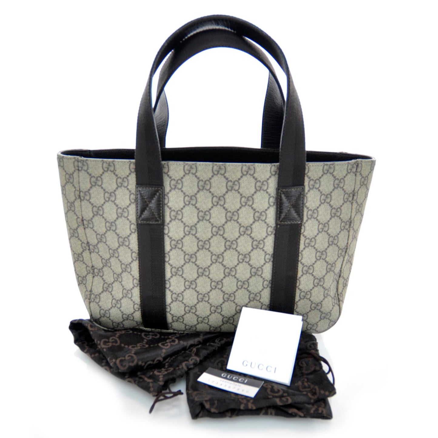 Coated Canvas Monogram Tote