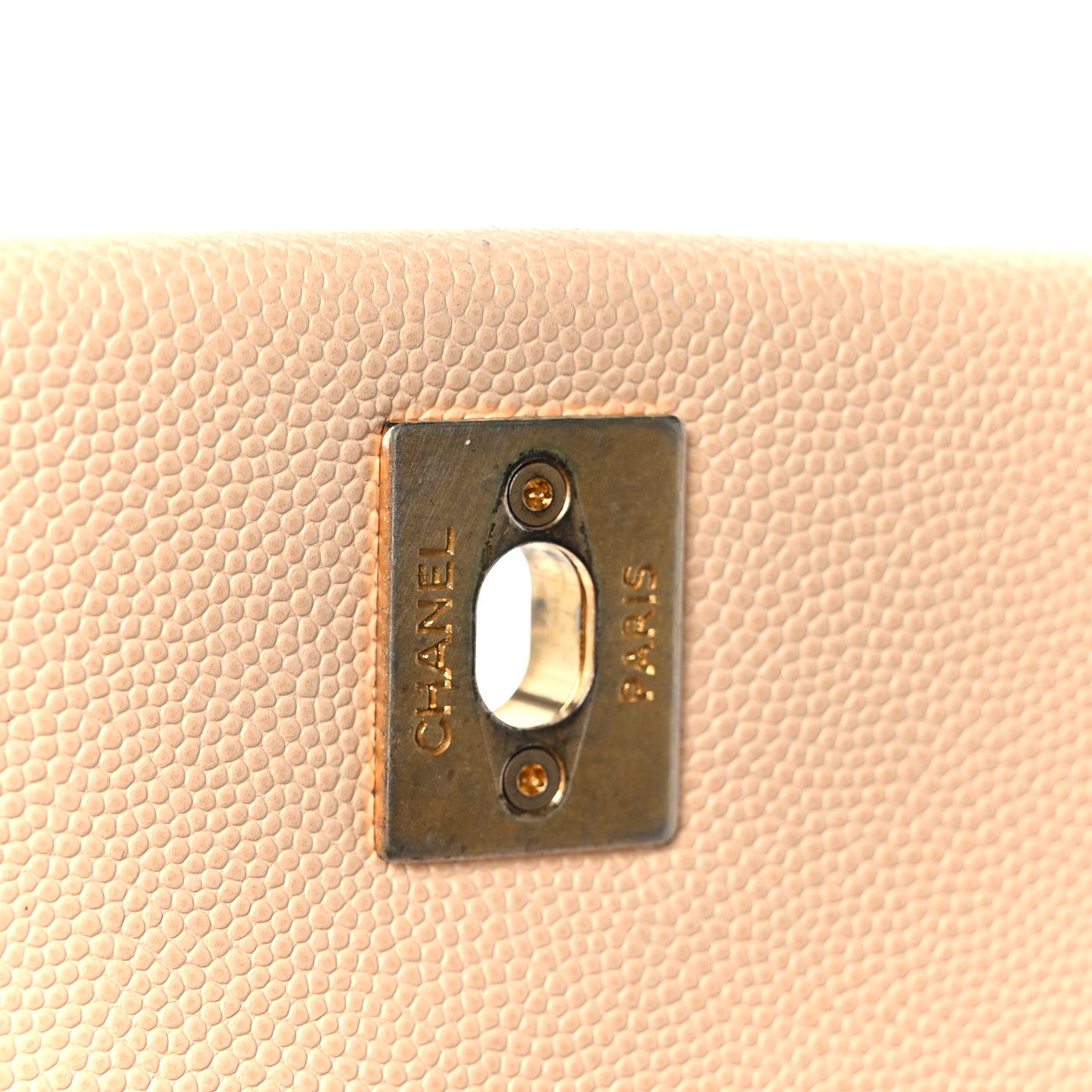 Chanel Caviar Quilted Mini Coco Handle Flap Beige 7 of 11