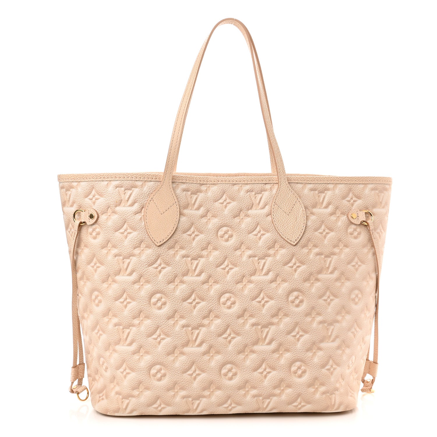 Louis Vuitton Empreinte Monogram Summer Stardust Neverfull MM Beige Clair 3 of 10