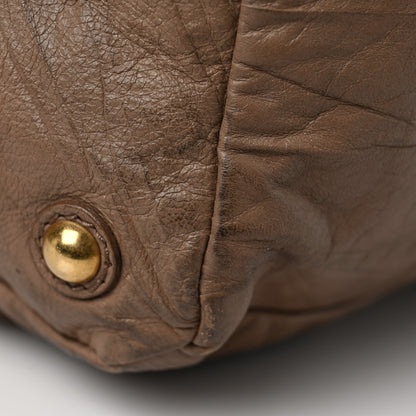 Saint Laurent Calfskin Y Tote Beige 12 of 13