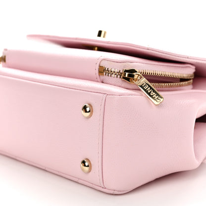 Chanel Caviar Quilted Small Business Affinity Flap Light Pink 11 of 12