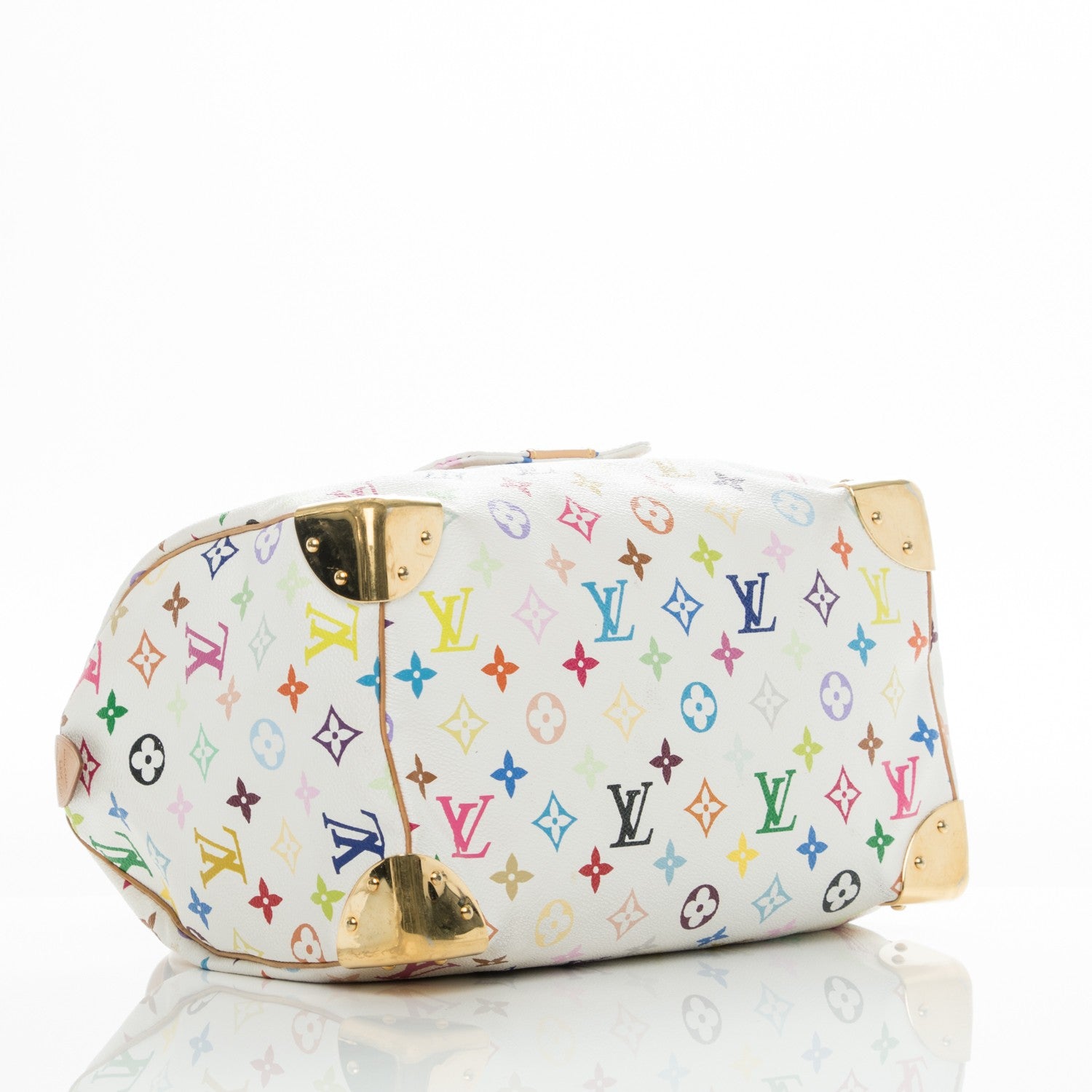 Louis Vuitton Monogram Multicolor Speedy 30 White 4 of 10