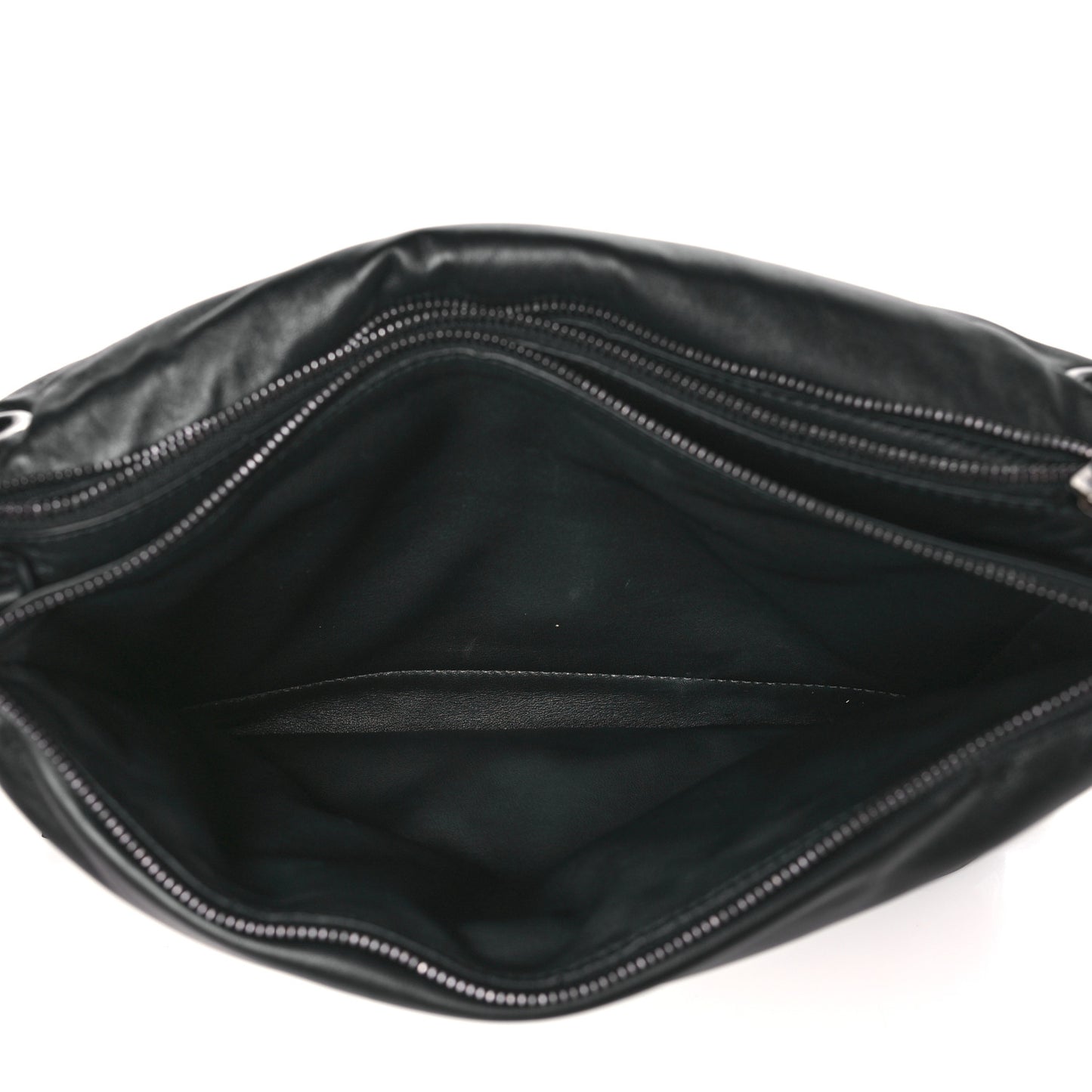Calfskin Small Viva Bow Shoulder Bag Black