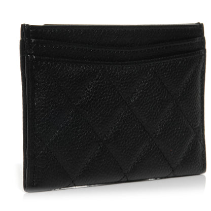 Chanel Caviar Quilted Card Holder Black 4 of 9