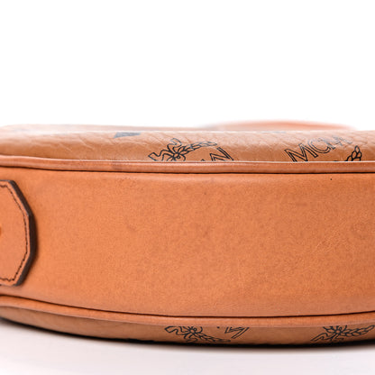 MCM Visetos Medium Heritage Tambourine Cognac 10 of 11