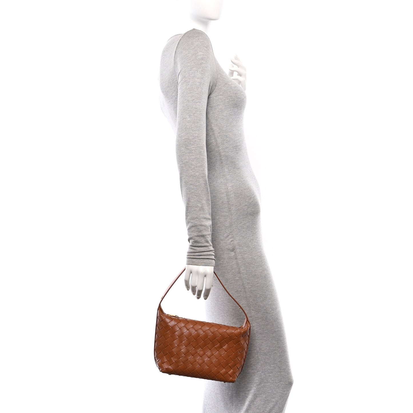 Nappa Intrecciato Mini Wallace Wood