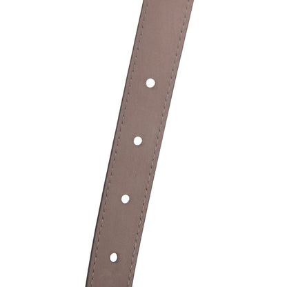 Gucci Metallic Calfskin Crystal Interlocking G Belt 90 36 Sasso 4 of 5