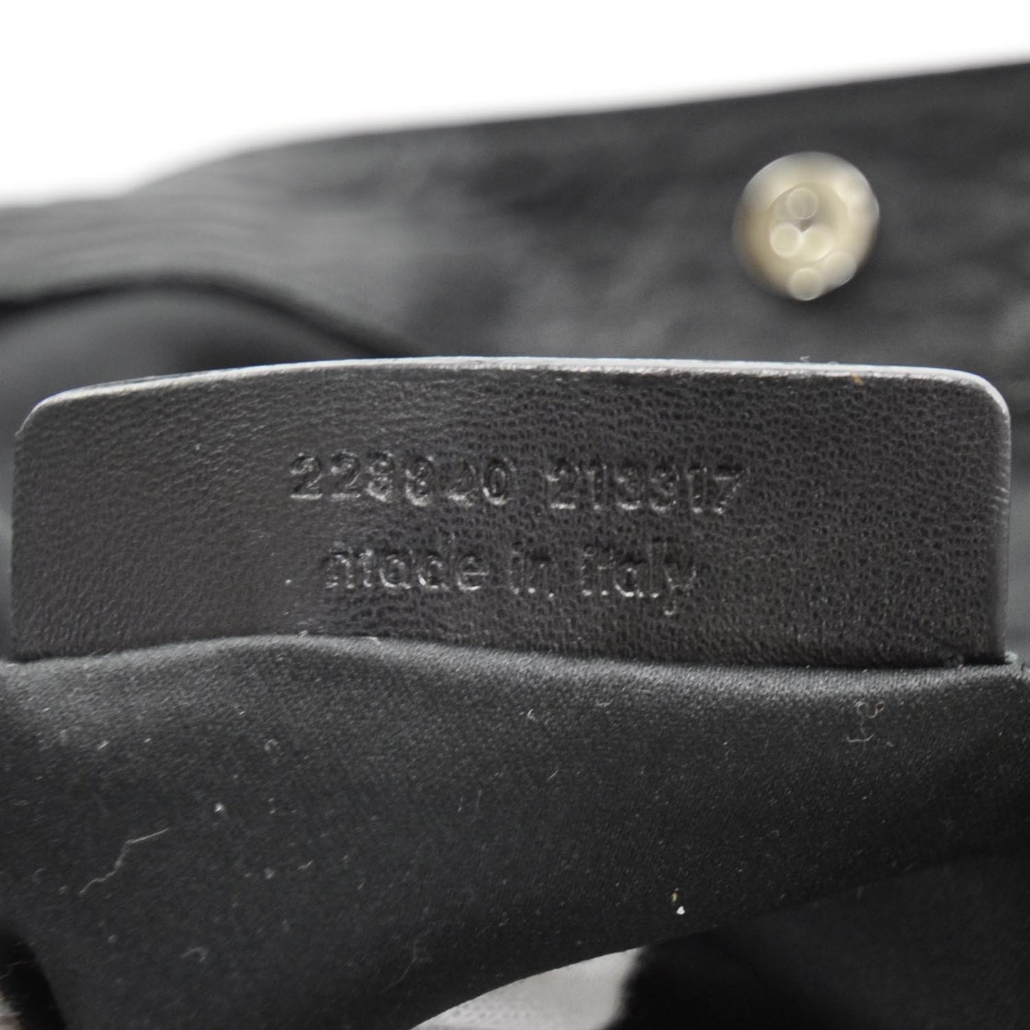 Leather Large Roady Hobo Black