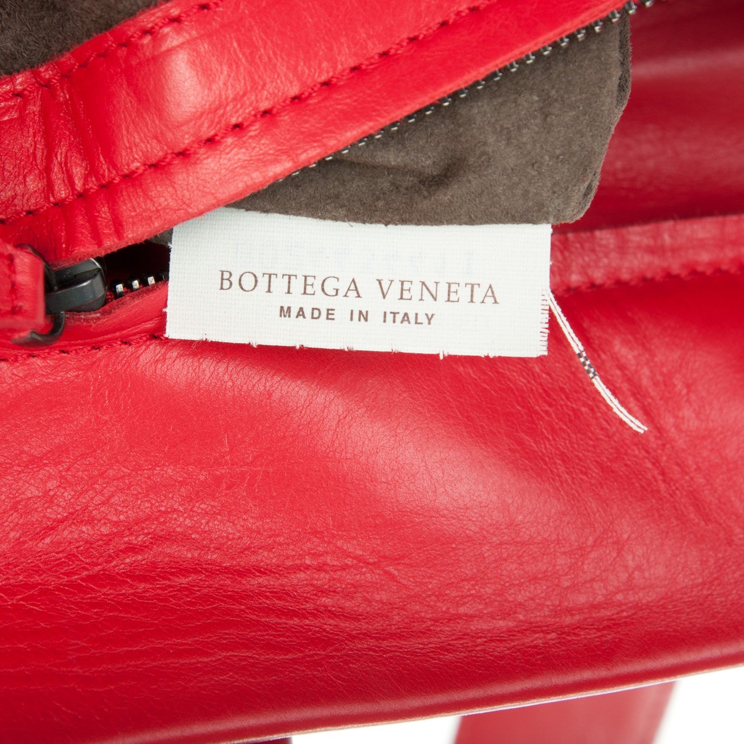 Bottega Veneta Nappa Intrecciato Medium Roma Tote Red 7 of 8