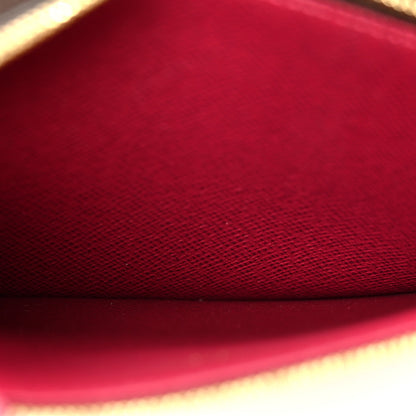 Louis Vuitton Monogram Pochette Felicie Chain Wallet Fuchsia 8 of 14