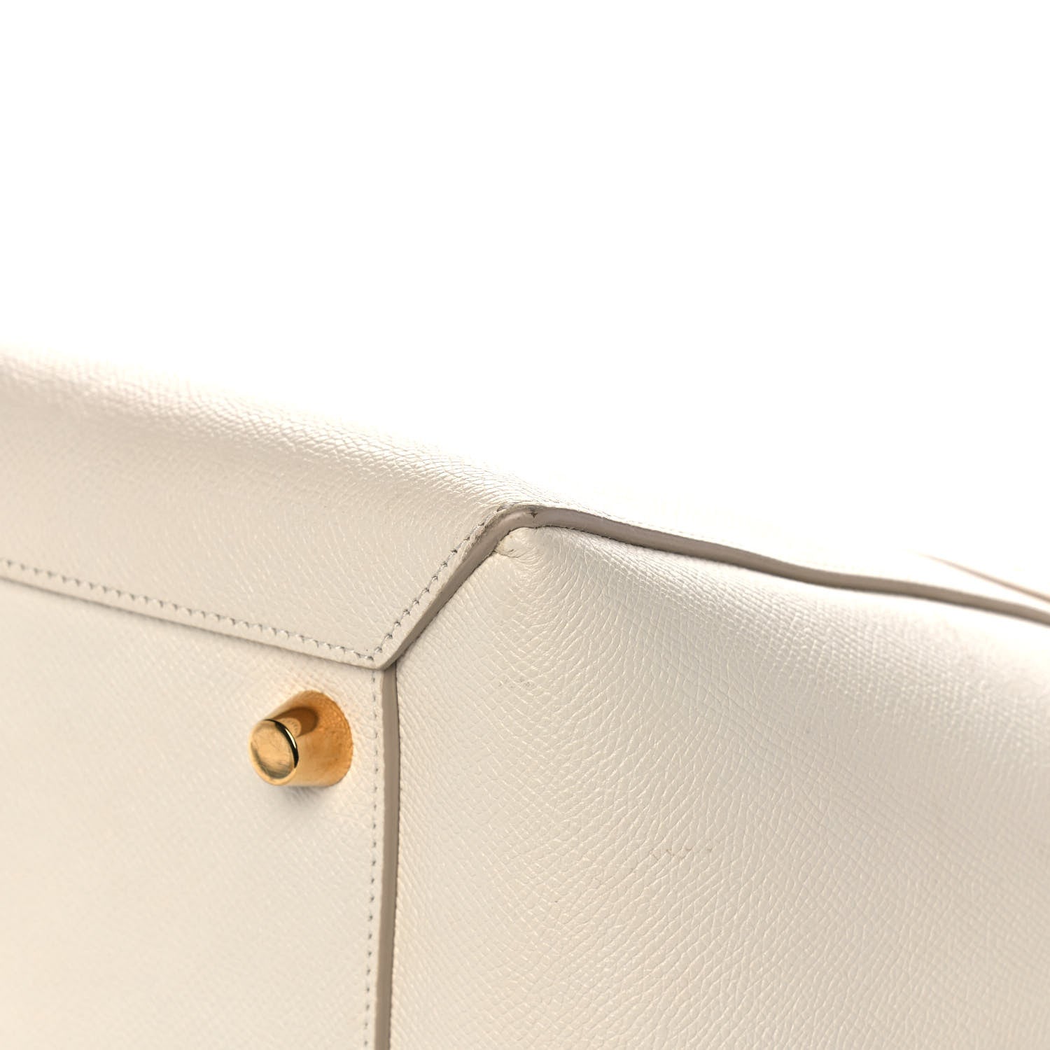 Celine Grained Calfskin Mini Belt Bag White 10 of 14