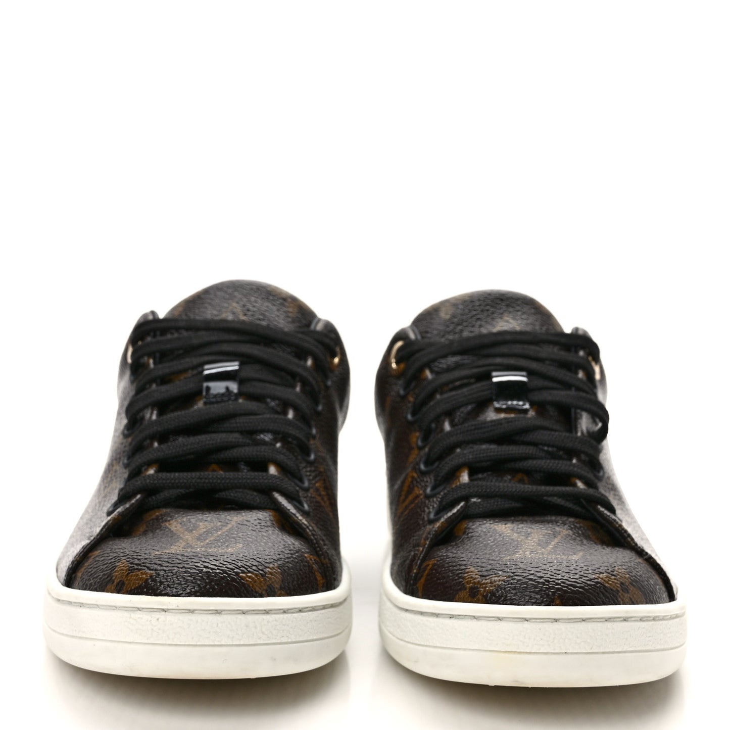 Patent Monogram Frontrow Sneakers 38
