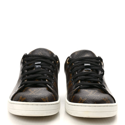 Louis Vuitton Patent Monogram Frontrow Sneakers 38 2 of 8