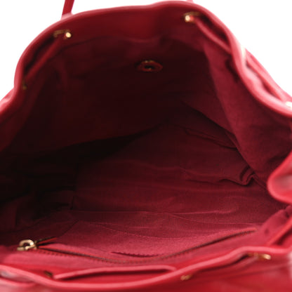 Chanel Lambskin Quilted Small Urban Spirit Backpack Dark Pink 5 of 10