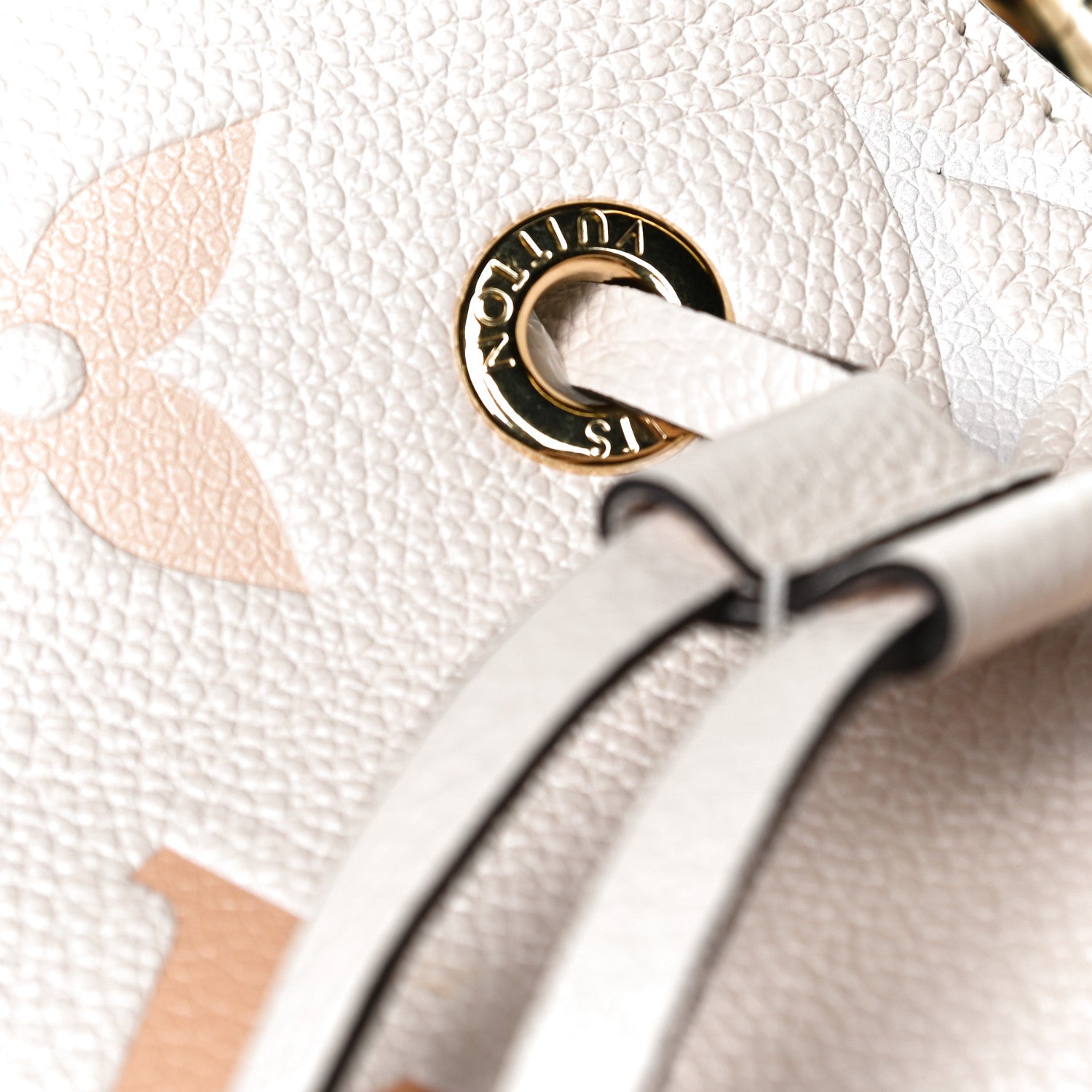 Louis Vuitton Empreinte Monogram Giant By The Pool Neonoe BB Cream Saffron 10 of 10